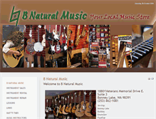 Tablet Screenshot of bnaturalmusic.org